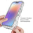 For iPhone 17 Case Built-In PET Screen Protector PC+TPU Full Body Shockproof Phone Cover - Black - 3
