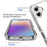 For iPhone 17 Case Built-In PET Screen Protector PC+TPU Full Body Shockproof Phone Cover - Black - 4