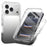 For iPhone 18 Pro Max / 17 Pro Max Case Built-In PET Screen Protector PC+TPU Full Body Shockproof Phone Cover - Black - 1
