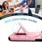 For iPhone 15 Pro Case Kickstand Camera Slider PC + TPU Phone Cover Compatible with MagSafe - Pink - 4