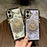 For iPhone 17 Cases Rhinestone Decor Butterfly Pattern TPU + PC Phone Cover - Pink - 6