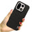 IMAK Ruiyi Series for OnePlus 15 5G Case Fabric Texture Leather + PC Phone Back Cover - Black - 4