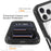 For iPhone 18 Pro / 17 Pro Magnetic Case PC + TPU Protective Phone Back Cover (No PET Film) - Black - 2