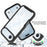 For iPhone Air Magnetic Case PC + TPU Protective Phone Back Cover (No PET Film) - Black - 4