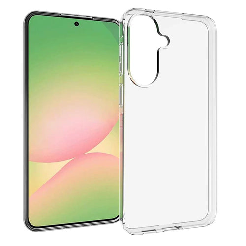 For Samsung Galaxy A57 5G Case Anti-Fingerprint Crystal Clear TPU Phone Cover - 1