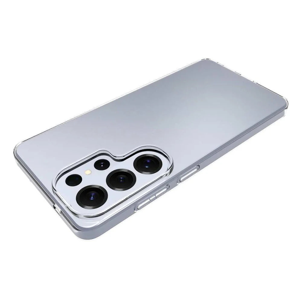 For Samsung Galaxy S26 Ultra Case Anti-Fingerprint Crystal Clear TPU Phone Cover - 3