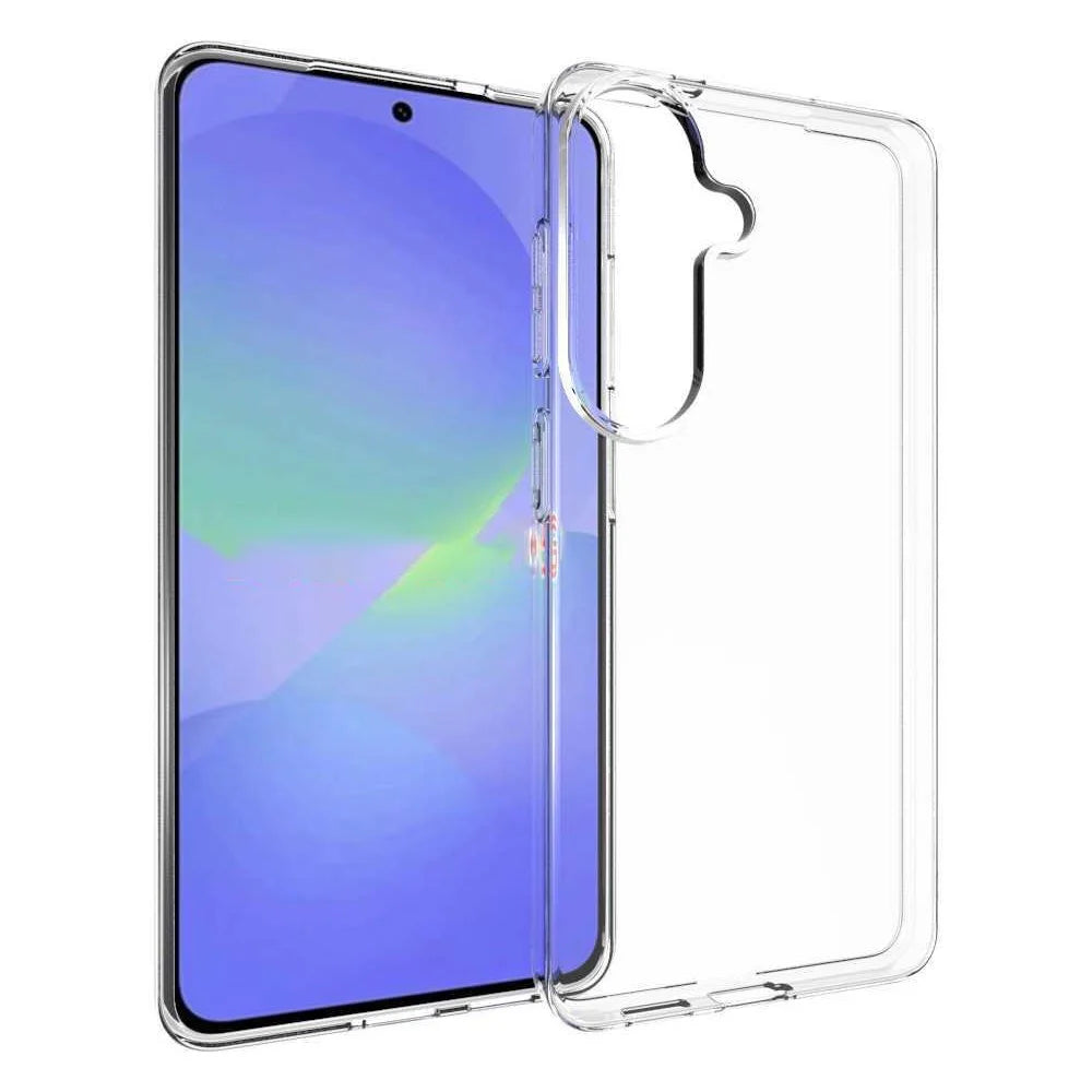 For Samsung Galaxy S26+ Case Anti-Fingerprint Crystal Clear TPU Phone Cover - 1
