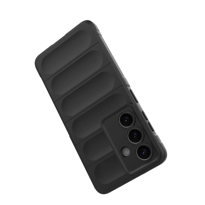 For Samsung Galaxy S26+ Case Anti-Drop Soft TPU Rugged Phone Back Cover - Black - 4