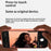 For iPhone 17 Pro Case with AI Photo Button Matte PC + TPU Phone Cover Compatible with MagSafe - Orange - 3