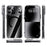 IPAKY For iPhone 17 Pro Max Clear Case Compatible with MagSafe Shockproof TPU+PC Phone Back Cover - Transparent  /  Black - 2