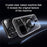 IPAKY For iPhone 17 Pro Max Clear Case Compatible with MagSafe Shockproof TPU+PC Phone Back Cover - Transparent  /  Black - 5