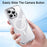 IPAKY For iPhone 16 Pro Clear Case Compatible with MagSafe Shockproof TPU+PC Phone Back Cover - Transparent  /  Black - 7