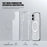 IPAKY For iPhone 17 Clear Case TPU + PC Slim Phone Back Cover Compatible with MagSafe - Transparent - 2