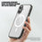IPAKY For iPhone 17 Clear Case TPU + PC Slim Phone Back Cover Compatible with MagSafe - Transparent - 5