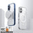 IPAKY For iPhone 17 Clear Case TPU + PC Slim Phone Back Cover Compatible with MagSafe - Transparent - 6