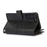 For Samsung Galaxy S23+ Split Leather Flip Wallet Case Stand Multiple Card Slots Magnetic Protect Phone Cover with Hand Strap - Black - 4