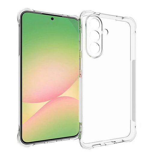 WANLONFENG For Samsung Galaxy A57 5G Case  WL Series 2.0mm TPU Phone Cover with Tempered Glass Film - Transparent - 2