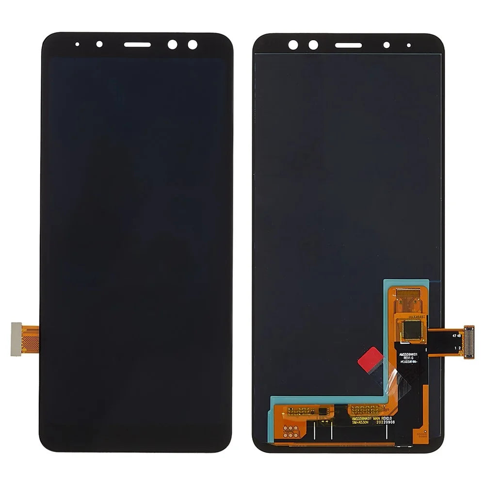 For Samsung Galaxy A8 (2018) A530 Grade C OLED Screen and Digitizer Assembly Replacement Part (without Logo) - 1