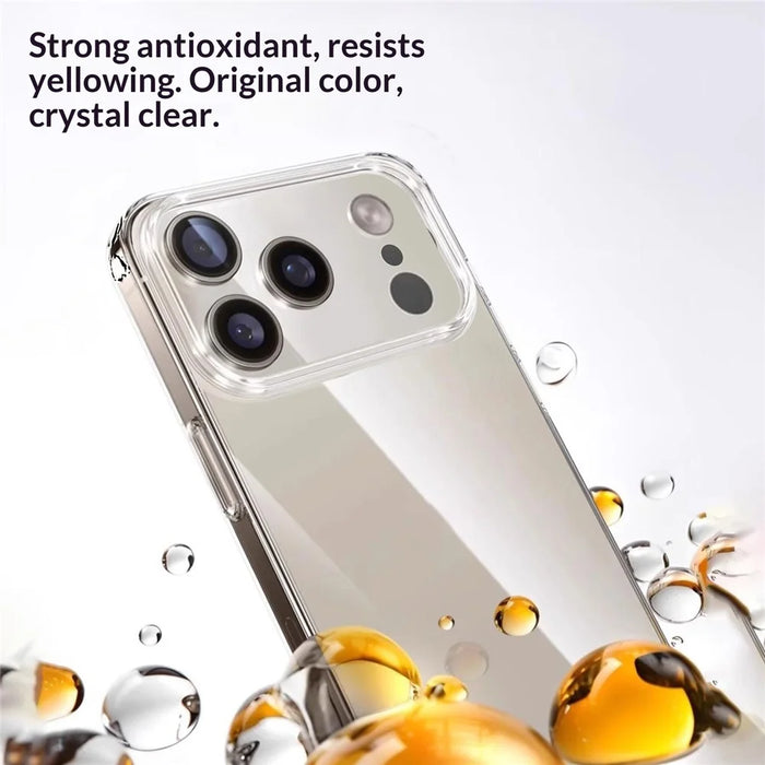 For iPhone 17 Pro Max Case 2.0mm Clear TPU Phone Case with AI Camera Button - 5