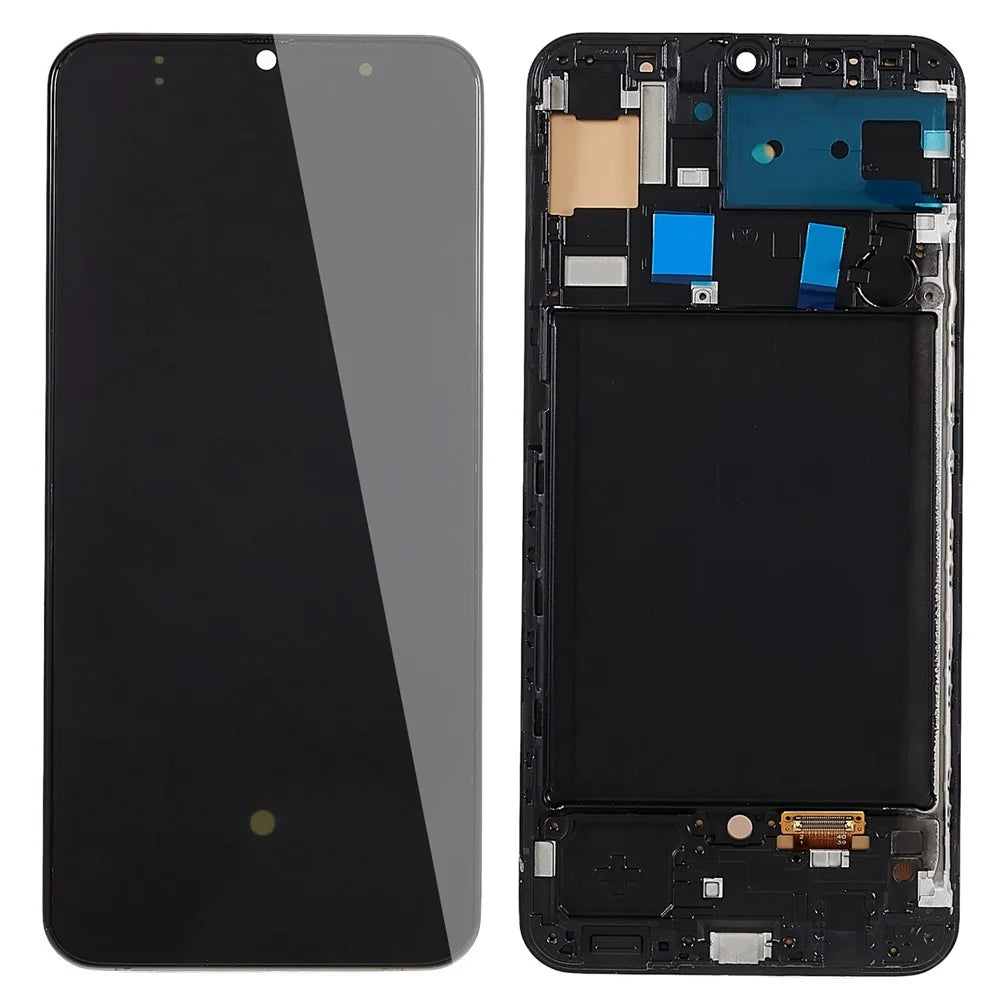 For Samsung Galaxy A50s A507 Grade C OLED Screen and Digitizer Assembly + Frame (without Logo) - 1