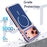 For iPhone 17 Pro Case Compatible with MagSafe Dual Color Shockproof TPU PC Phone Cover - Blue - 3