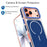 For iPhone 17 Pro Case Compatible with MagSafe Dual Color Shockproof TPU PC Phone Cover - Blue - 4