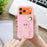 For iPhone 18 Pro Max / 17 Pro Max Case Penguin Design Kickstand Shockproof EVA Phone Cover - Pink - 6