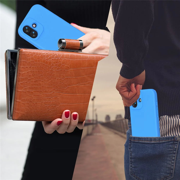 For iPhone 16 Case Shockproof EVA Phone Back Cover - Blue - 5