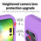 For iPhone 16 Pro Case Shockproof EVA Phone Back Cover - Purple - 2