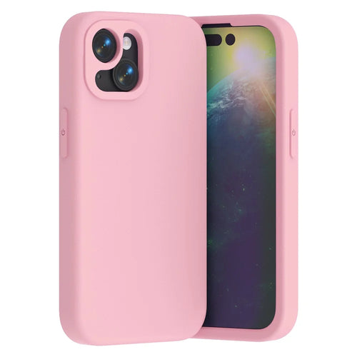 For iPhone 15 Case Shockproof EVA Phone Back Cover - Pink - 1