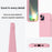 For iPhone 14  /  13 Case Shockproof EVA Phone Back Cover - Pink - 3