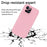 For iPhone 14  /  13 Case Shockproof EVA Phone Back Cover - Pink - 4
