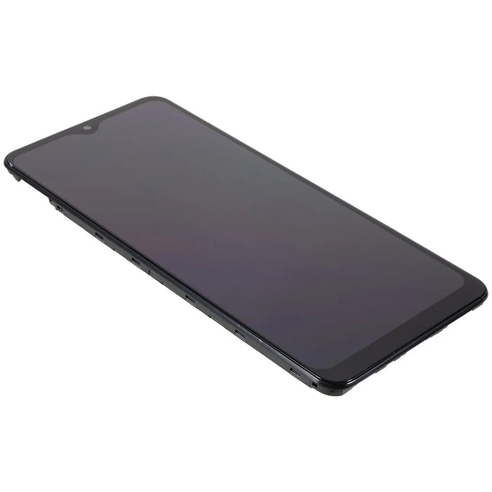 For Samsung Galaxy A22 4G (EU Version) A225 Grade C OLED Screen and Digitizer Assembly + Frame (without Logo) - 4