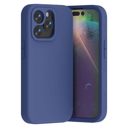 For iPhone 13 Pro Max Case Shockproof EVA Phone Back Cover - Navy Blue - 1