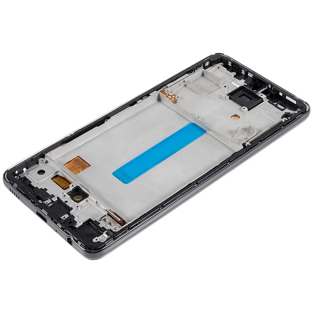 For Samsung Galaxy A52 4G A525 / A52 5G A526 / A52s 5G A528 Grade C OLED Screen and Digitizer Assembly + Frame (without Logo) - 7