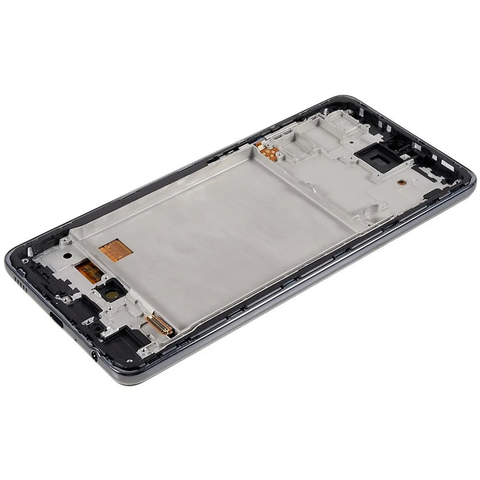 For Samsung Galaxy A72 4G A725 Grade C OLED Screen and Digitizer Assembly + Frame (without Logo) - Black - 7