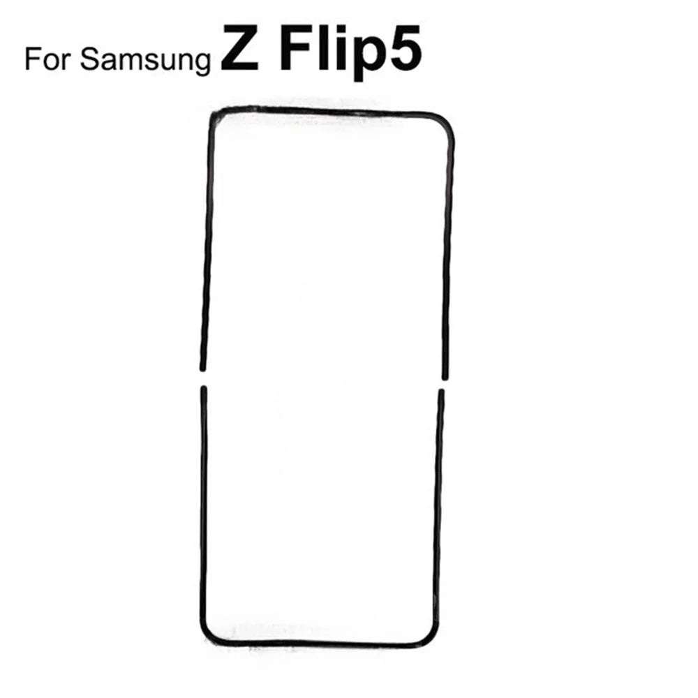 For Samsung Galaxy Z Flip5 5G Front Screen Plastic Support Frame with Soft Link Plug - 3