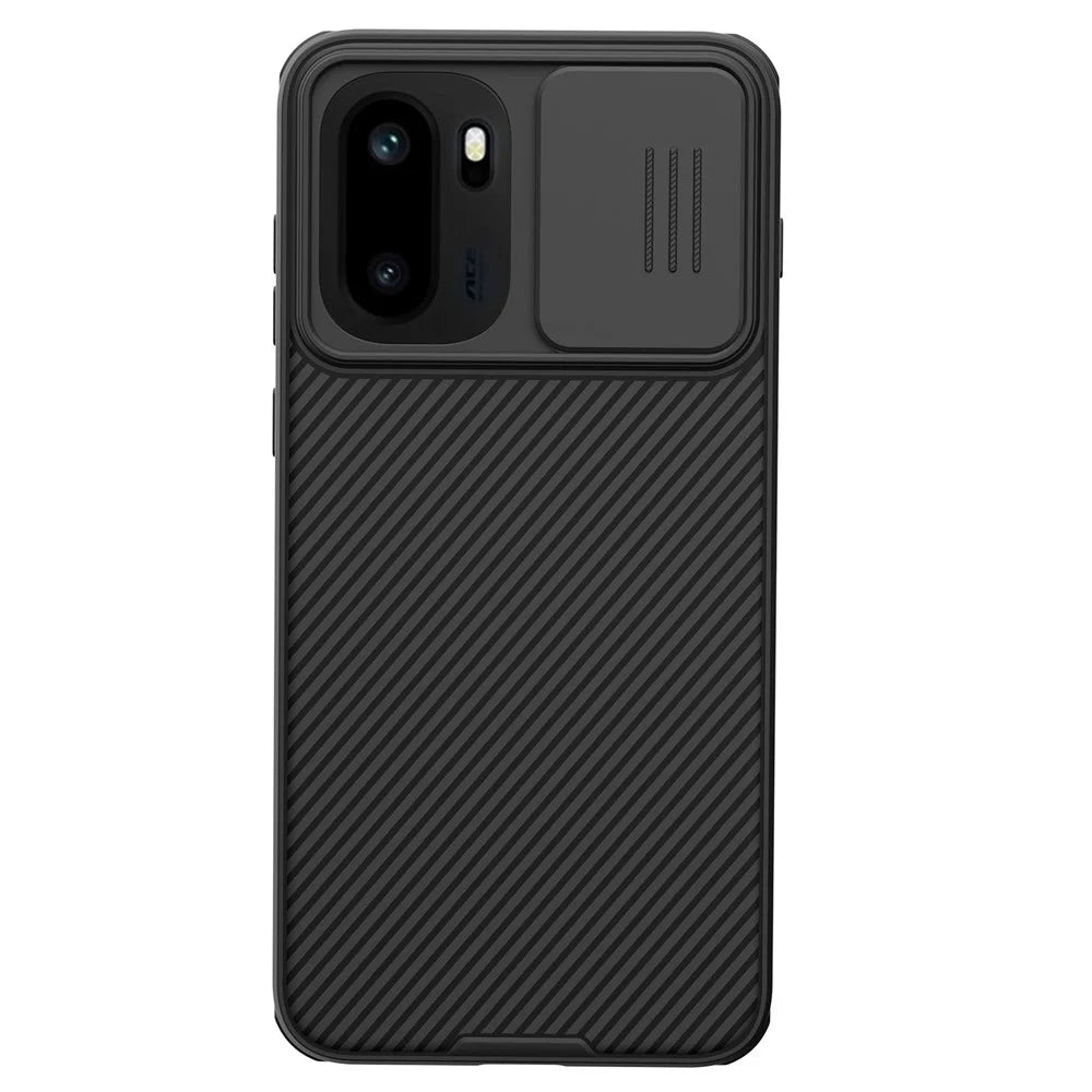 NILLKIN Camshield Pro Series for OnePlus 15R 5G / Ace 6T 5G / Ace 6 5G Case PC + TPU Phone Cover with Camera Slider - Black - 1