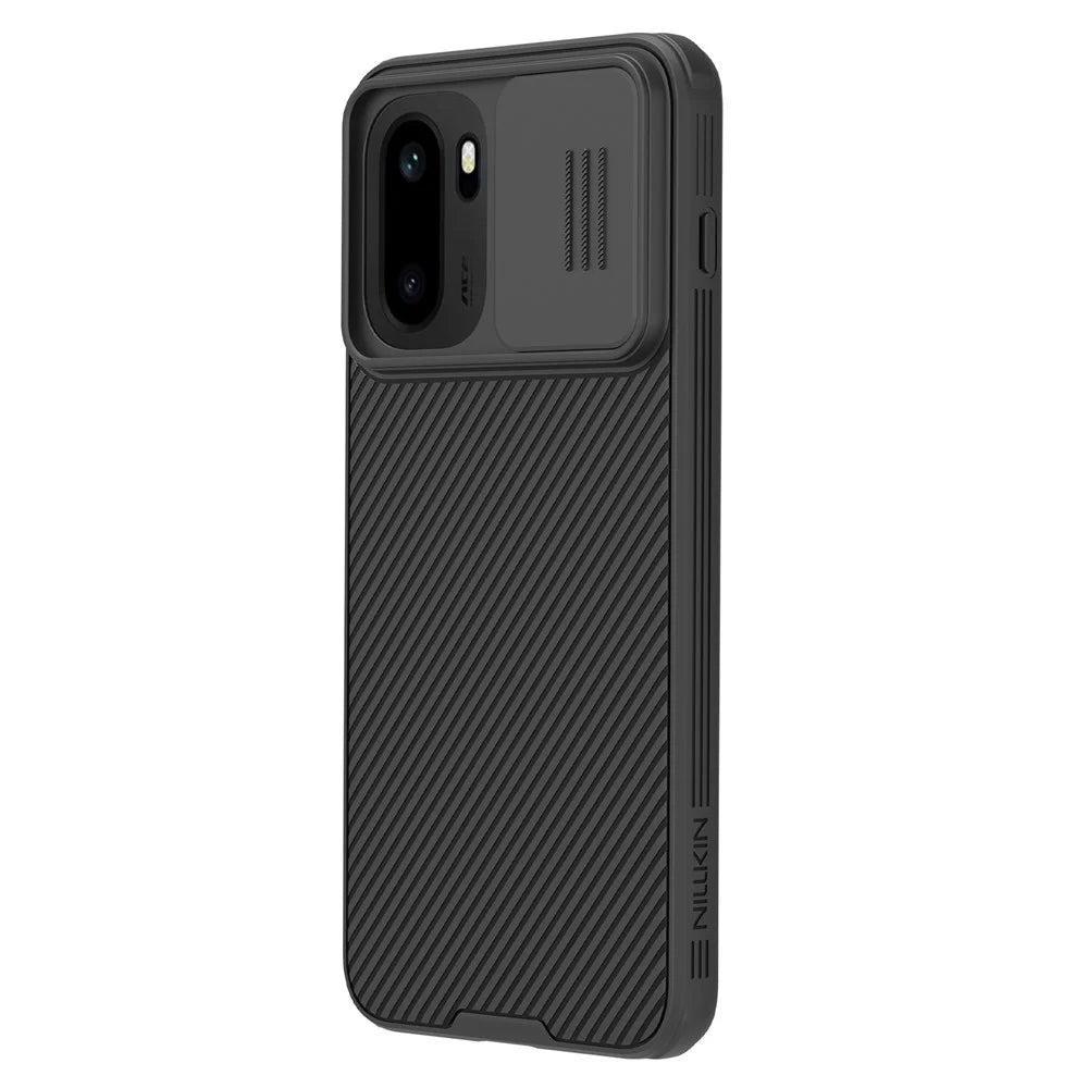 NILLKIN Camshield Pro Series for OnePlus 15R 5G / Ace 6T 5G / Ace 6 5G Case PC + TPU Phone Cover with Camera Slider - Black - 2