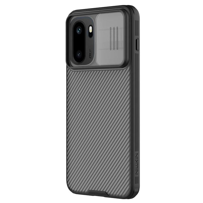 NILLKIN Camshield Pro Series For OnePlus 15R 5G / Ace 6T 5G / Ace 6 5G Case TPU + PC Phone Cover with Camera Slider - Transparent Black - 2
