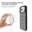 EYCASE Grid Series for iPhone 17 Pro Max Magnetic Case Black Edge TPU + Acrylic Cover Compatible with MagSafe - Black White Houndstooth - 4