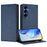 For Samsung Galaxy S26+ Wallet Case RFID Blocking Litchi Texture Leather Mobile Cover - Dark Blue - 3