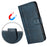 For Samsung Galaxy S26+ Cases Wallet Stand Retro Texture Leather Phone Cover with Lanyard - Blue - 5