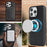 For iPhone 13 Pro Max Case Compatible with MagSafe Ultra Thin Card Holder PU Leather Coated TPU Cover - Black - 7
