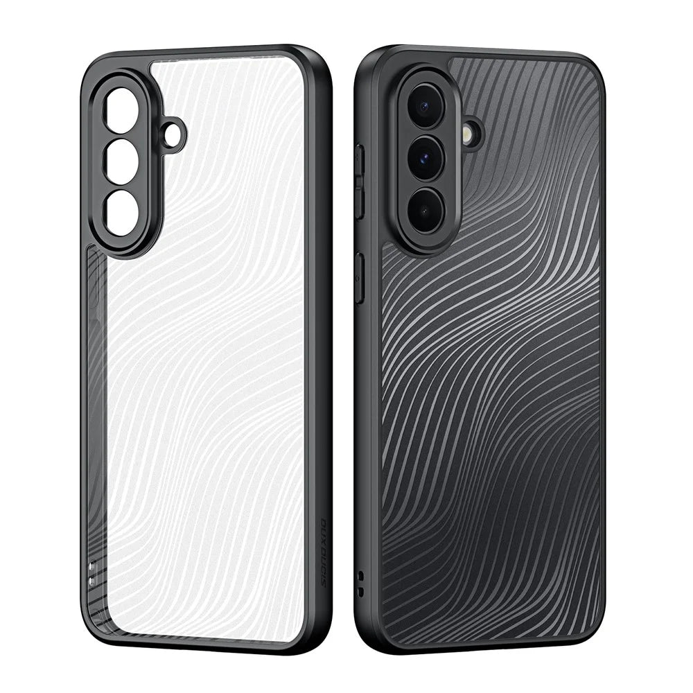 DUX DUCIS For Samsung Galaxy A37 5G Case  Aimo Series TPU+PC Matte Drop-proof Phone Cover (REACH Certification) - Black - 2