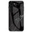 For Samsung Galaxy S23+ Marble Pattern Printing Tempered Glass Back Case Shockproof PC +TPU Frame Scratch-Resistant Phone Cover - Black Marble - 1