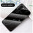 For Samsung Galaxy S23+ Marble Pattern Printing Tempered Glass Back Case Shockproof PC +TPU Frame Scratch-Resistant Phone Cover - Black Marble - 3