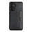 For Samsung Galaxy S25+ Kickstand Case Tri-fold Card Bag PU Leather Coated TPU Cover Magnetic Case - Black - 2