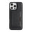 For iPhone 16 Pro Kickstand Case Bi-fold Card Bag PU Leather Coated TPU Cover Compatible with MagSafe - Black - 2