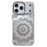 For iPhone 17 Pro Case Striking Phantom Flower TPU Cover with Electroplating Lens Frame - 1